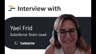 How Cellebrite Uses Appinium Interview with Yael Frid [upl. by Ahsim352]