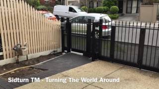 The Sidturn  Automated Turning Sliding Gate Prahran  Sidcon Global [upl. by Kieran]