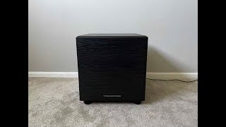 Cerwin Vega SUB150 Home Theater Powered Active Subwoofer [upl. by Annasus81]