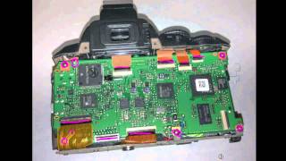 Disassembling a Nikon D3000 for Infrared Conversion [upl. by Bush]