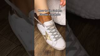 GOLDEN GOOSE HACK 👟💡 goldengoose luxurysneakers [upl. by Scotty866]