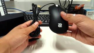 Zowie FK1 Competitive Gaming Mouse Unboxing [upl. by Alage617]