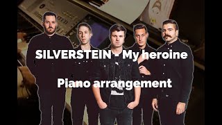 Silverstein  quotMy heroinequot Piano cover 2010 [upl. by Gosser]