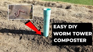 Worm Tower Composter DIY [upl. by O'Grady286]