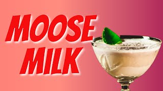 Festive Holiday Drink  Moose Milk  a Delicious Canadian Cocktail [upl. by Llyrat]