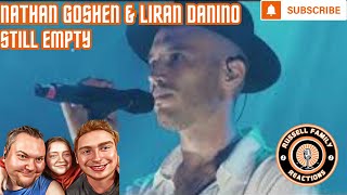 Nathan Goshen and Liran Danino Still Empty Live Performance First Time Reaction [upl. by Emearg]