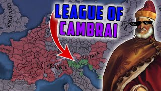 Can I Save Venice from League of Cambrai  EU4 Historical Disaster [upl. by Gavrilla458]