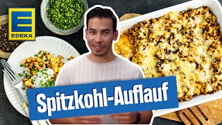 SpitzkohlAuflauf  Spitzkohl mit Hackfleisch und Kartoffeln [upl. by Syned778]