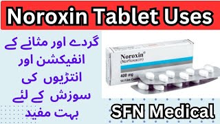 Noroxin 400mg tablet uses benefits and side effects in urduhindi  Noroxin 400mg Norfloxacin 400mg [upl. by Goodkin222]