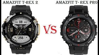 Amazfit TRex 2 VS Amazfit TRex Pro Comparison [upl. by Meibers754]