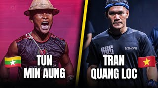 Fiery Muay Thai Battle 💥 Tun Min Aung vs Tran Quang Loc  Full Fight [upl. by Repsac]