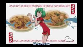 Nyan Nyan Commercial Ranka Lee Macross Frontier [upl. by Akehsyt]