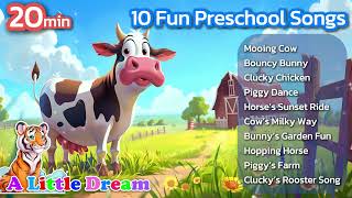 Ultimate Farm Animal Song Collection for Kids [upl. by Eneirda]