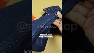 LEXIS Celana Jeans Denim Stretch Pendek Pria Distro Premium NAVY [upl. by Land]