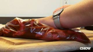 How to Marinate Meat Quickly  CHOW Tip [upl. by Ayad545]