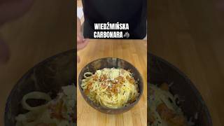 Wiedźmińska Carbonara papy Vesemira🐺 przepis w opisie✌️ [upl. by Baron]