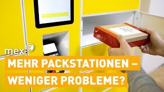 Mehr Packstationen – wie Post und Konkurrenten den Versand revolutionieren wollen  mex [upl. by Mildrid82]