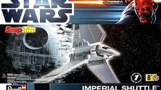 Imperial Shuttle Tydirium Model Kit Review [upl. by Ogir]