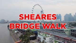 Sheares Bridge Walk  Walking Singapore [upl. by Judd]