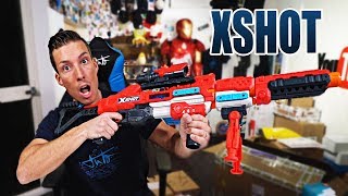 SIND DIE ALDI NERFS IHR GELD WERT  xShot Zuru Unboxing  Review  Test DeutschGerman [upl. by Aibsel]