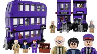 2019 LEGO Harry Potter Knight Bus Speed Build amp Review [upl. by Nedloh513]