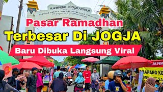 Pasar Ramadhan Terbesar Di Jogja Kampung Ramadhan Jogokariyan 2024 Baru Dibuka Langsung Viral [upl. by Isabeau]