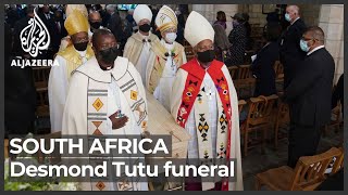 South Africa bids farewell to antiapartheid icon Desmond Tutu [upl. by Yhtur887]