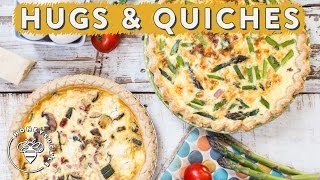 EASTER QUICHE 2 Ways  Collab with HealthNut Nutrition [upl. by Beverlie904]