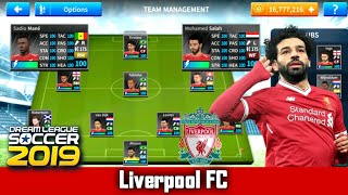 Liverpool FC Save Data  Dream League Soccer 2019 [upl. by Samalla]