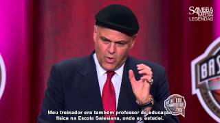 Oscar Schmidt  Discurso Emocionante no Hall da Fama do Basquete [upl. by Ennayram]