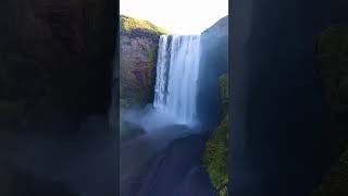 Relaxing Waterfall Sounds for Sleep Large Waterfall Nature White Noise [upl. by Ahsiemat]