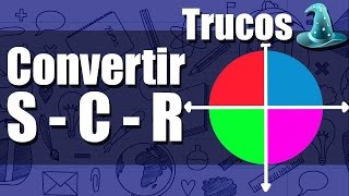 Convertir Grados a Radianes Centesimales Sexagesimales Truco [upl. by Kenyon695]