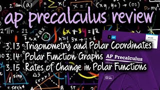 AP Precalculus Review on Sections 313 314 and 315 Reteaching and Test Practice Problems [upl. by Htezzil716]