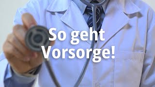 So geht Vorsorge Sprechstunde Checkup [upl. by Annahael]