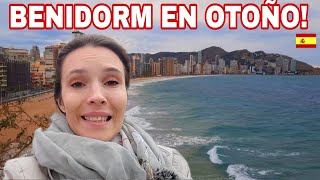 Benidorm  COMO ES fuera de Temporada Turistica emigraraespaña [upl. by Tnecillim]