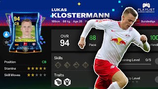 LUKAS KLOSTERMANN OVR 94 CB  Retro Stars Daily Offer  EA Sports FC Mobile 24 [upl. by Johiah469]