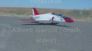 RC ducted fan jet explosioncrash Spectacular  The rest of the story [upl. by Aylsworth]