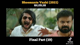 Bheemante Vazhi Last scene malayalam 2021 [upl. by Putnem]