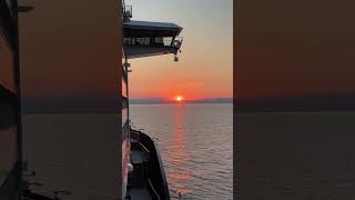 Mein Schiff 6 Sonnenaufgang auf dem Weg nach Koper 🇸🇮 meinschiff kreuzfahrt sunrise [upl. by Rosy]