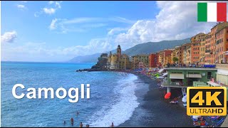 Camogli  Liguria  Italy Walking tour 4K italy liguria portofino genova cinqueterre camogli [upl. by Santoro]