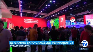 E3 video gaming expo permanently canceled [upl. by Esital]