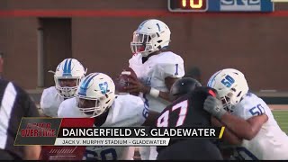 Daingerfield Tigers get season opener win on the road against Gladewater 1413 [upl. by Anavi]