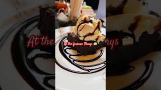 Desserts at Flurys Kolkata Parkstreet flurys parkstreetkolkata travel famousfood cakes fancy [upl. by Adnolat]