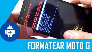 Formatear Moto G [upl. by Anidan81]