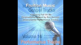 Anointing Fall On Me Medium Key Originally Performed by Ron Kenoly Instrumental Track SAMPLE [upl. by Htur]