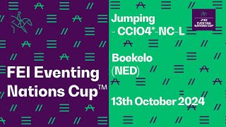 🔴 LIVE  Jumping  CCIO4NCL I FEI Eventing Nations Cup™ 2024 Boekelo NED [upl. by Uund]