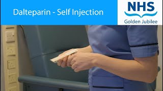 Dalteparin  Self Injection Demonstration [upl. by Adyeren]