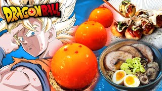 Recetas de DRAGON BALL en HOMENAJE a AKIRA TORIYAMA [upl. by Nerhtak171]