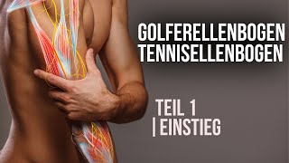 Tennisarm und Golferarm  Übungen zur Rehabilitation und Schmerzlinderung  Teil 1 [upl. by Ahseki432]