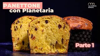 PANETTONE fatto in casa con la planetaria  lievito madre  ricetta spiegata passo passo  PARTE 1 [upl. by Lennon]